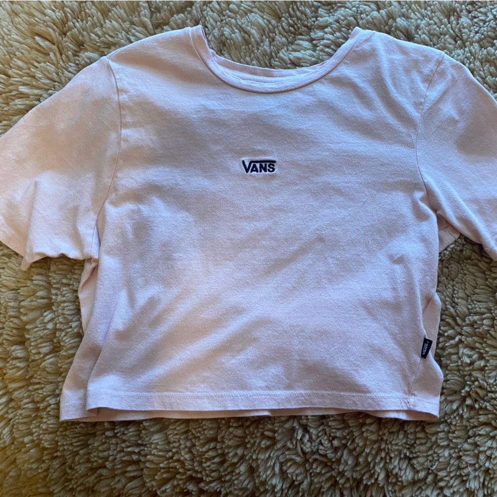 Vans, medium, light baby pink